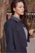 Sky is blue tweed jacket