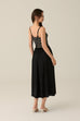 Indo cooling knit dress in black