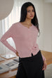 Romantic encounter knit top