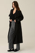 The casual trench coat in Black