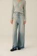 Nordic loose fit jeans in light blue wash