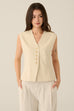 Enchanté elegant vest in beige