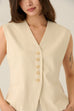 Enchanté elegant vest in beige