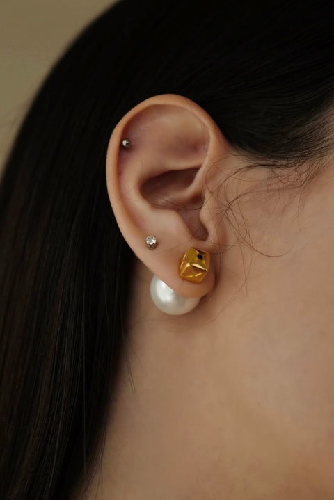 My lovely pearl earrings