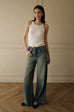 Norah wide leg jeans in vintage wash