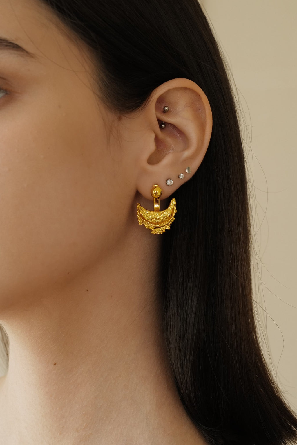 Love theory golden earrings