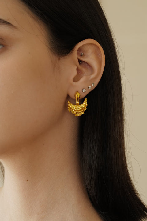 Love theory golden earrings