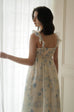 Snow White floral maxi dress